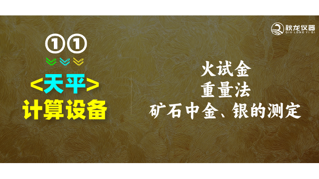 火试金重量法-矿石中金银的测定分金-天平产品分享